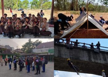 Pramuka SMAN 10 Yogyakarta Selenggarakan Gladi Mula untuk Tamu Ambalan