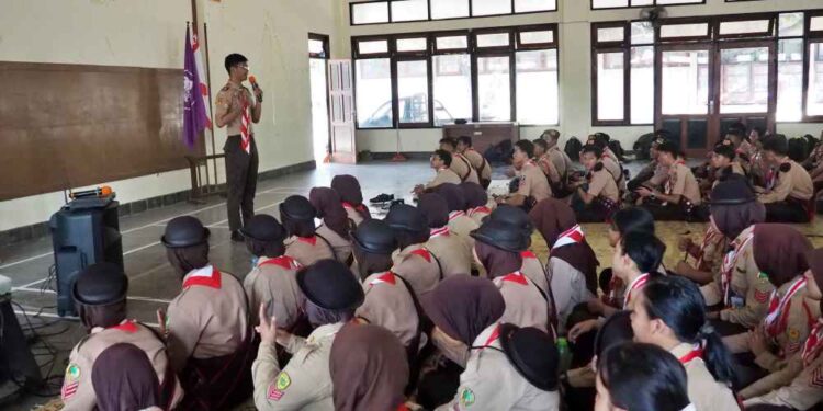 128 Pramuka Garuda Ikuti Inagurasi dan Gathering ATAS ke 25 di Yogyakarta