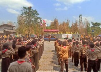 Kwarran Mlati Gelar Kemah Budaya Tahun 2023 di Taman Buper Embung Senja