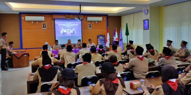 Kunjungan ke Sleman, Kwarcab Banyumas Studi Komparasi Pengelolaan Saka dan Perkembangan Kampung Pramuka