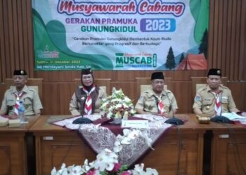 Kak Nunuk Setyowati Terpilih sebagai Ketua Kwarcab Gunungkidul Masa Bakti 2023-2028