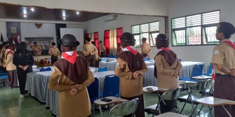 Pergantian Pengurus, Pramuka MAN 2 Yogyakarta Gelar Musyawarah Ambalan 2023