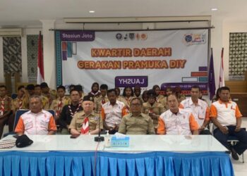 JOTA-JOTI 2023 Dibuka, Peserta Kegiatan di Kwarda DIY Siap Menyapa Pramuka Sedunia