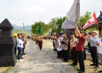 Kamabicab Gunungkidul Secara Resmi Melepas Ratusan Peserta PWD XXXIII Tahun 2023