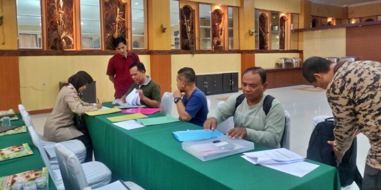 Mulai Berdatangan, Peserta KPL Kwarda DIY Tahun 2023 Melakukan Registrasi Ulang dan Verifikasi Dokumen