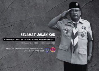 Selamat Jalan Kak Hanggoro, Istirahatlah dengan Tenang