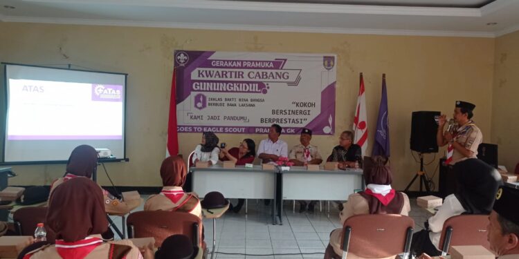 Kwarda DIY Sosialisasikan Inagurasi dan Gathering ATAS, Jukran Pusinfo, serta Pewarta Istimewa di Kwarcab Gunungkidul
