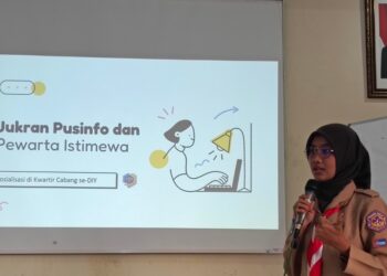 Pramuka Garuda Kwarcab Kota Yogyakarta Terima Sosialisasi Pewarta Istimewa