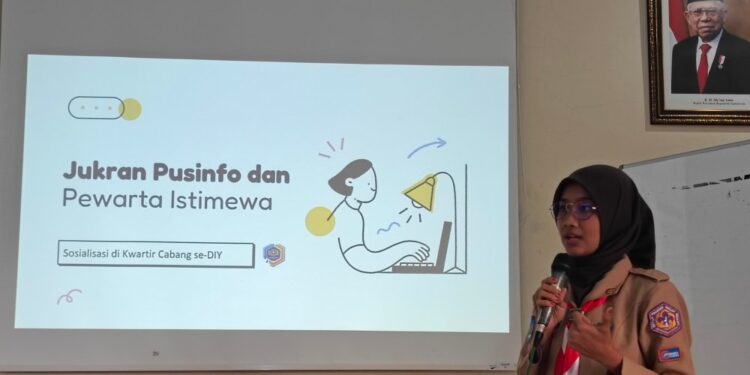 Pramuka Garuda Kwarcab Kota Yogyakarta Terima Sosialisasi Pewarta Istimewa