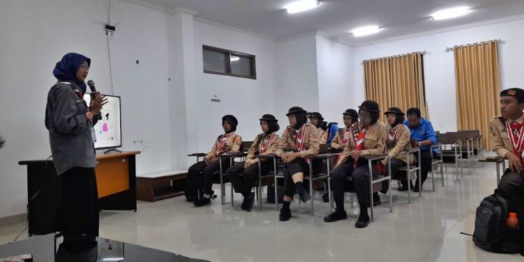 Puluhan Pramuka Garuda di Kwarcab Sleman Ikuti Sosialisasi Pewarta Istimewa