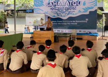 Pendalaman Materi Latihan, Pramuka Ponpes SahabatQu Gelar Orientasi Kesakaan