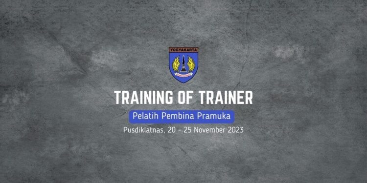 Lima Pelatih Kwarda DIY Ikuti ToT Tahun 2023 di Pusdiklatnas