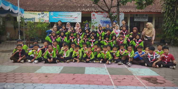 Tingkatkan Semangat dan Kemandirian, SD Negeri Caturharjo Sleman Gelar Perkemahan Jumat-Sabtu