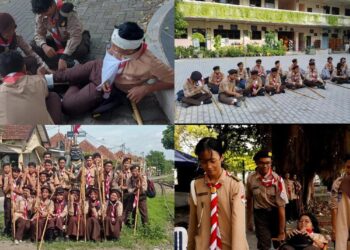 Ambalan Diponegoro-Kartini SMAN 10 Yogyakarta Kukuhkan Anggota Baru