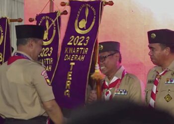 Kwarda DIY Menerima Penghargaan sebagai Kwarda Tergiat 3 Tingkat Regional
