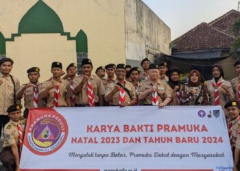 Kwarda DIY Melaksanakan Monitoring Karya Bakti Nataru 2023 di Gereja Katolik Santa Maria Bunda Penasihat Baik
