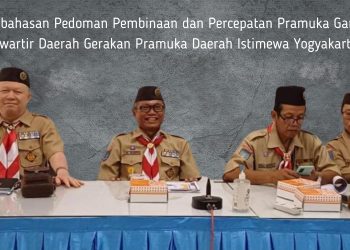 Implementasikan Saguminsaga, Kwarda DIY Bahas Pedoman Pembinaan dan Percepatan Pramuka Garuda