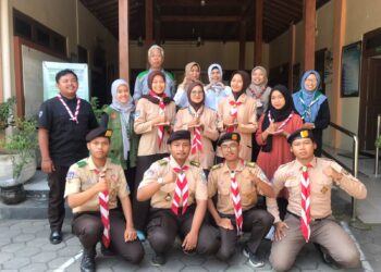 4 Anggota Saka Kalpataru dan 3 Anggota Saka Wanabakti Sleman Ikuti Pertikawan Regional Jawa 2023