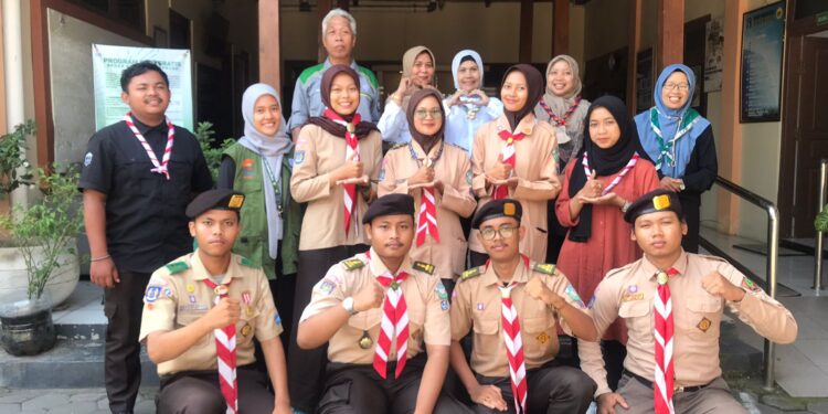 4 Anggota Saka Kalpataru dan 3 Anggota Saka Wanabakti Sleman Ikuti Pertikawan Regional Jawa 2023