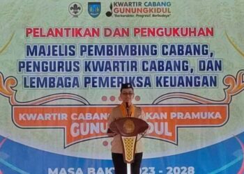 Lantik Mabicab Gunungkidul Masa Bakti 2023-2028, Ini Pesan Ketua Kwarda DIY Kak GKR Mangkubumi
