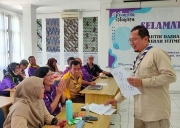 Awal Tahun 2024, Kwarda DIY Gelar ToT Pelatih Pembina Pramuka