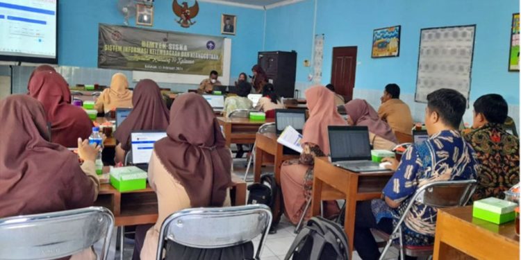 Optimalkan Pengelolaan Data Potensi Anggota, Kwarran Kalasan Selenggarakan Bimtek SISKA