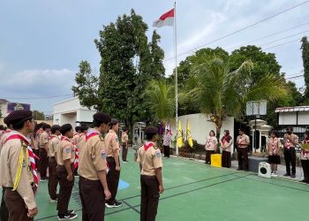 41 Calon Penegak Ambalan Soedikar Dilantik Menjadi Penegak Bantara