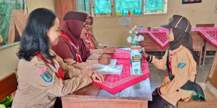 Kwarran Karangmojo Selenggarakan Penilaian Pramuka Siaga Garuda