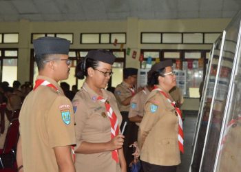 Ketua Kwarda DIY Beserta Jajaran Apresiasi Pameran Memorabilia Baden Powell Tahun 2024 di Aula Kaca