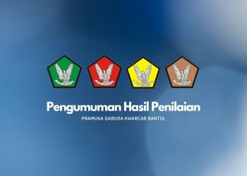 Kwarcab Bantul Umumkan Hasil Penilaian Pramuka Garuda Tahun 2024, Ini Detailnya