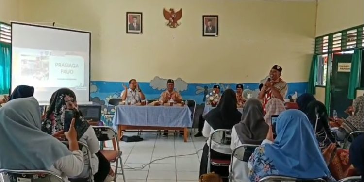 Puluhan Guru TK di Wonosari Ikuti Sosialisasi Pedoman Prasiaga