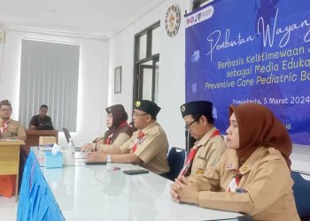 Kwarda DIY Ajak Pembina Pramuka Berkebutuhan Khusus Membuat Media Edukasi Wayang Gigi
