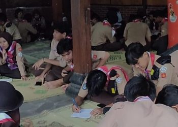 Peserta Kemah Saka Kalpataru Kota Yogyakarta 2024 Dikenalkan dengan Scout For SDG’s