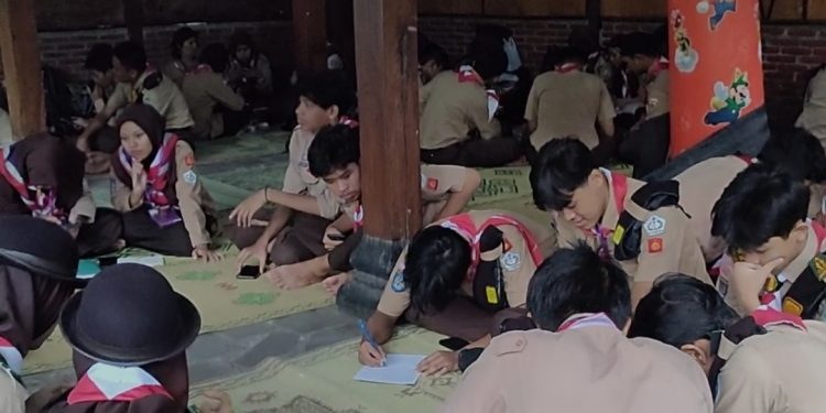 Peserta Kemah Saka Kalpataru Kota Yogyakarta 2024 Dikenalkan dengan Scout For SDG’s