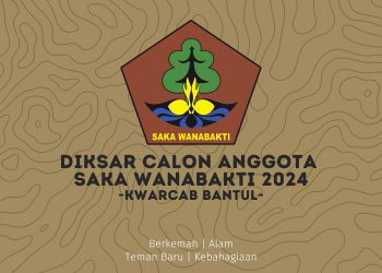 Saka Wanabakti Bantul Buka Pendaftaran Diksar Calon Anggota Tahun 2024