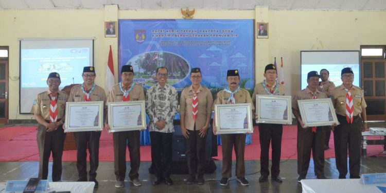 Kwarda Berikan Apresiasi atas Keaktifan Kwarcab dalam Melakukan Pendataan Anggota di SISKA