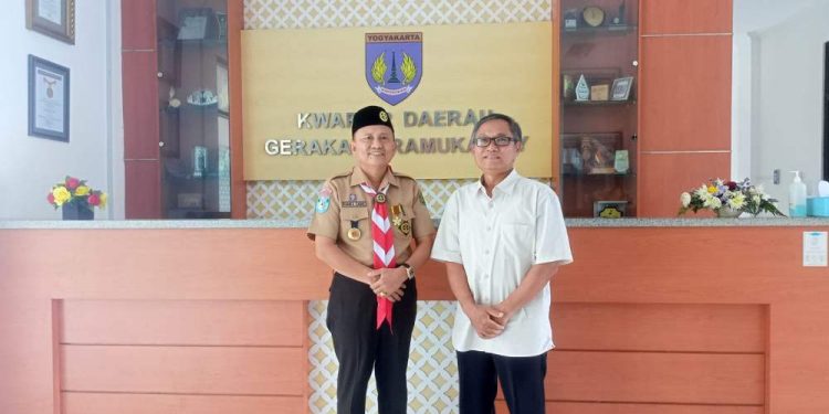 Ketua Kwarda Bengkulu Silaturahmi ke Kwarda DIY, Diskusi Pengelolaan Anggaran dan Pemberdayaan Aset