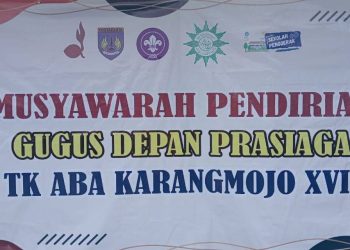 TK ABA Karangmojo XVII Gelar Musyawarah Pendirian Gugusdepan