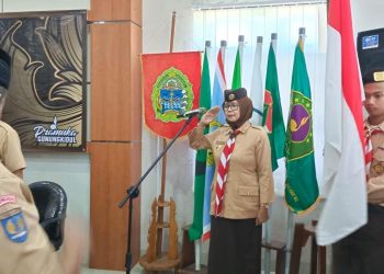 Ketua Kwarcab Gunungkidul Lantik Pengurus Organisasi Pendukung dan Badan Kelengkapan Masa Bakti 2023-2028