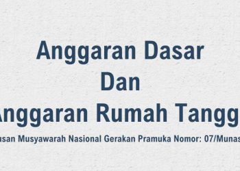 Beberapa Perubahan di Anggaran Dasar Gerakan Pramuka Hasil Munas 2023