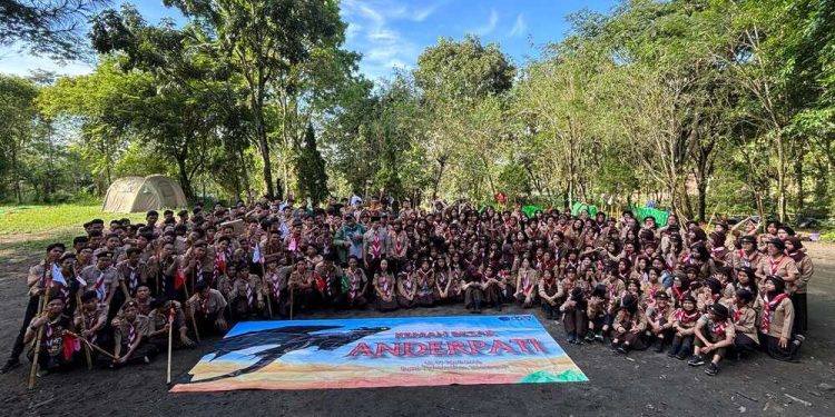 SMA Negeri 9 Yogyakarta Selenggarakan Kemah Besar “Anderpati” 2024 di Buper Sinolewah Cangkringan