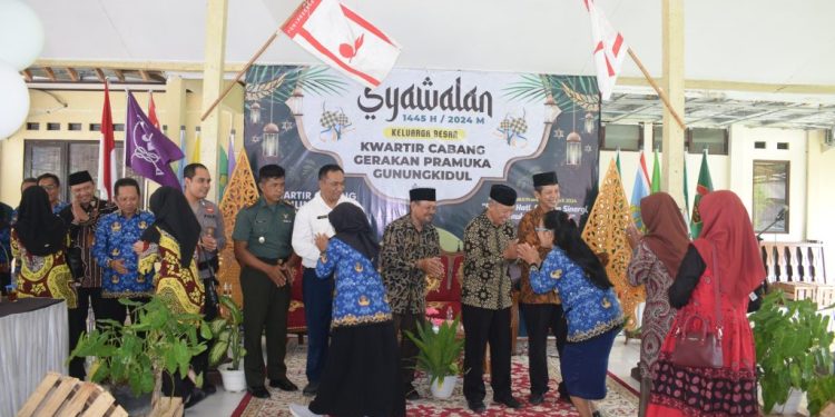 Syawalan 1445 H Kwarcab Gunungkidul : Sucikan Hati, Bangun Sinergi, Pramuka Tanpa Henti