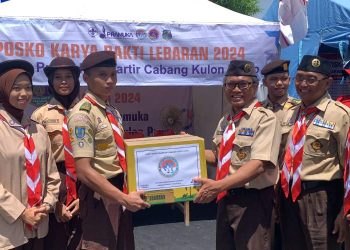 Hari Pertama Monitoring Karya Bakti Lebaran 2024, Kwarda DIY Kunjungi Empat Titik Ini