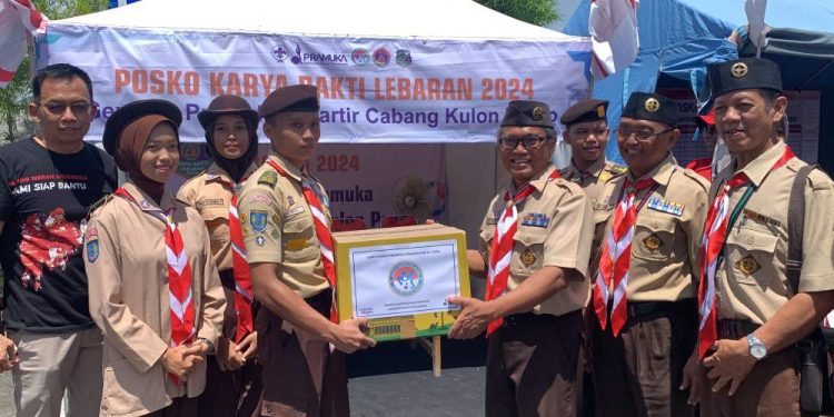 Hari Pertama Monitoring Karya Bakti Lebaran 2024, Kwarda DIY Kunjungi Empat Titik Ini