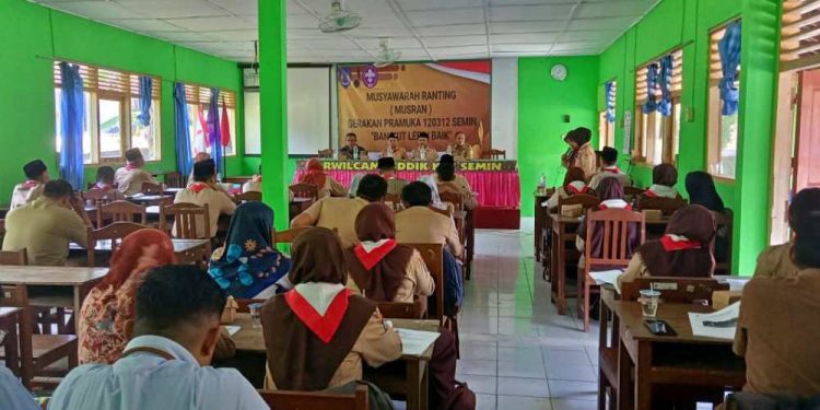 Musyawarah Ranting Semin, Kak Ngadiyanto Terpilih sebagai Ketua Masa Bakti 2023-2026