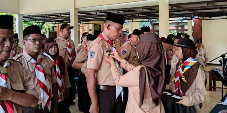 Pengurus Kwarran Semanu Masa Bakti 2023-2026 Dilantik, Kak Azis Istiyanto sebagai Ketuanya