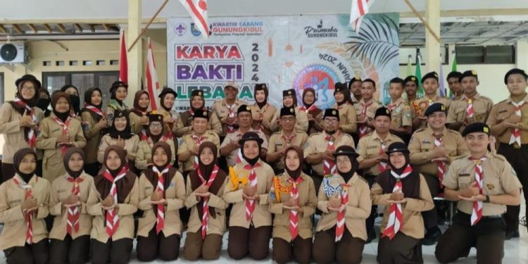 Penutupan KBL 2024 Kwarcab Gunungkidul: Jangan Lelah Berbuat Baik