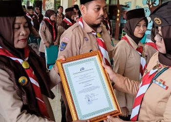 Kwarcab Gunungkidul Serahkan Piagam Pendirian Gugusdepan Prasiaga TK Negeri Semanu
