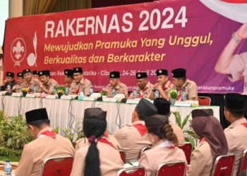 Rakernas 2024, Ketua Kwarnas Sampaikan 3 Hal Pokok yang Menjadi Acuan dalam Mewujudkan Visi Indonesia Emas 2045