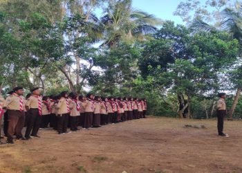 Saka Wanabakti Bantul Selenggarakan Diksar bagi Calon Anggota